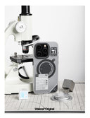 WAKCAS Ti Label Design Magnetic Apple iPhone Case