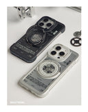 WAKCAS Kinetic Gear Dial Stand Apple iPhone Case