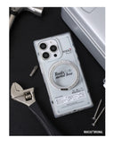 WAKCAS Toolbox Square Design Stand Apple iPhone Case