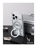 WAKCAS Toolbox Square Design Stand Apple iPhone Case