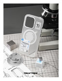 WAKCAS Ti Label Design Magnetic Apple iPhone Case