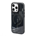 WAKCAS Frosted Circuit Design Magnetic Apple iPhone Case