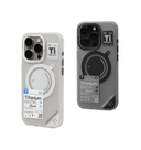 WAKCAS Ti Label Design Magnetic Apple iPhone Case